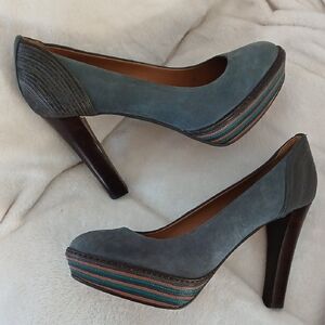 Ella Moss /Anthropologie Suede Women's Heels Size 9.5